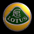 Circular yellow and green icon with 'LOTUS' text and 'LR' monogram inside a green triangle, displayed in multiple orientations including front, side, and angled views.