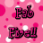 Pixelated pink background with scattered white and darker pink dots, featuring bold stylized text reading "Fab Fivell" in black-outlined magenta letters.