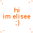 Orange text and smiley face icons arranged in a pattern on white background with scattered orange dots