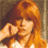 A pixelated image of a person with long red hair and a white top, next to pink text reading "Jane loves Brian" on a black background.