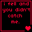 Four identical black square with red pixelated text "i fell and you didn't catch me." each contain a single red heart symbol in the bottom-right corner