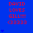 Blue background with red text reading "DAVID LOVES GILL!!! <3333" and small blue hearts, repeated in a pattern across the image