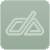 Pixelated icon of two overlapping paperclips on a muted green background with rounded corners.