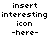 Pixelated black text on white background arranged in four with identical left and right