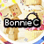 six showing cupcake-themed images with overlaid text, including "BonnieC", "Loves", "wait.", "LOVES", and "Cupcakes"