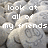 Pixelated image of a textured surface with overlaid text reading "look at all of my friends i am very popular in the rock world".