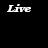 A black background displays three distinct text elements: 'Live' in white, 'Love' in red with a blurred effect, and 'Laugh' in yellow.