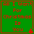 Green square icon with red text reading 'All I Want For Christmas Is You' and a small red Christmas tree symbol in the bottom right corner.