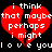 Red broken heart with white text over black background, showing two states of animation.
