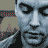 A 3x3 contact sheet of a Dave Matthews Band album cover featuring repeated close-up portraits of a man with closed eyes, red dotted border accents, and text elements including "DAVE MATTHEWS" in white and "SOME DEVIL" in red on a light blue background.