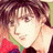A 48x48 pixel buddy icon featuring a cartoon character with brown hair and red clothing on the left, next to black background text reading "Anime IM" above "com" in white pixelated font.