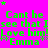 Bright pink background with green text repeating 'Cant he see that Ise love him! Emma' and small gray stars scattered throughout.