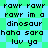 Pixelated text on a green and blue checkered background with repeated phrases in black block letters.