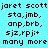 Pixelated text on cyan background with white dots, repeated in two showing identical phrases and file extensions