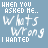 Animated text-based composition with white handwritten-style words on a light blue background, displaying sequential changes in word visibility and arrangement.