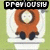 Two side-by-side pixelated images of a character with orange hair and dark shoes, one labeled 'PREVIOUS' above and the other 'UNKNOWN' below.