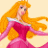A pixelated 48x48 buddy icon featuring a Disney princess character in motion on the left and 'Disney Princess' text logo on the right against pink background.