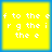 Four identical yellow squares with blue borders display white pixelated text reading 'f to the e r g the i the e' on a solid background.