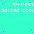 A static image with a cyan background featuring repeated text patterns and scattered pink dots.