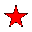 Red star-shaped icons with varying pixelated edges arranged in a , each displaying subtle differences in outline and internal shading