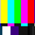 A static image of vertical color bars with horizontal black and white sections below, showing no motion or animation.