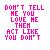 Pixelated text in pink and multicolor letters arranged in a , with animated color shifts across repeated phrases