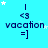A static icon with a bright cyan background, featuring repeated text and symbols