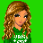 Pixel art contact sheet showing a cartoon character in green attire with repeated text and heart symbols on a bright green background.