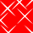 Red background with white pixelated diamond pattern, no visible text or figures
