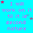 A static image with a bright cyan background displaying repeated text in pink and purple, interspersed with small red and blue stars.