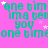 A static image with a bright pink background featuring repeated teal text and small white stars.