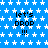 Blue background with white star pattern and repeated black text 'let's DROP !!!' in pixelated font.