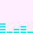 A static image of cyan horizontal bars on a light pink background, arranged in two with varying bar lengths and spacing