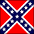 Static 50x50 pixel icon depicting a Confederate battle flag with red background, blue X-shaped cross, and white stars on the cross arms.