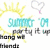 Animated icon with four showing friendship-themed text and symbols including sun, heart, flower, and 'best friends' lettering