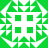 Green and white pixelated icon with four green squares arranged in a 2x2 grid at center, surrounded by symmetrical leaf-like patterns on all sides.