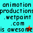Pixelated cyan background with repeated black text and two small star icons, one red and one beige.