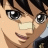 Pixelated anime-style character face with bandage over right eye next to text "Anime IM" and "COM" on black background.