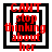 Red text on black and white layered squares reads "CAN'T stop thinking about her" with varying pixel clarity across four views.