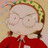 A 48x48 pixel buddy icon featuring a cartoon character with closed eyes and green hair on the left, paired with "Anime IM" text in white pixelated font on black background on the right.