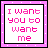 Four identical square arranged in a , each displaying pixelated text on a white background with a pink border