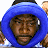 A 48x48 pixel animated buddy icon featuring a person wearing a blue hooded garment, displayed as two sequential frames in a contact sheet showing slight facial expression changes.
