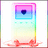 Pixelated icon of a rainbow-colored device with blue screen displaying dark heart, red base, and black text 'iPwn' on white background.