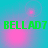 Green text 'BELLAD7' on cyan background with pink circular light effects, four identical arranged in a