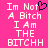 Pixelated text on bright pink background with black heart symbol replacing 'o' in 'Not', two identical side-by-side layouts.