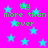 Bright pink background with scattered cyan stars and green pixelated text repeating 'ily more than more than ever' in multiple positions.