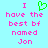 Pixelated text on light blue background with green heart symbol above 'I' in left , identical right
