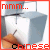Animated sequence showing a white takeout box with brown food and red text 'mmm...' above, transitioning to black text 'chinese' below.