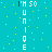 A turquoise background with scattered colored dots and vertical text reading "I'M SO UNIQUE" in white, yellow, black, red, blue, green, orange, purple, pink, brown, gray, and cyan letters.
