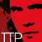 A 4-frame contact sheet of a Duran Duran-themed animated buddy icon with red background and stylized black-and-white character portraits.
